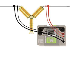 Измерение контактного сопротивления высоковольтного автоматического выключателя