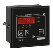 Измеритель ПИД-регулятор для управления задвижками и трехходовыми клапанами ТРМ12