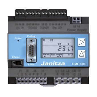 Анализатор качества электросети Janitza UMG 604