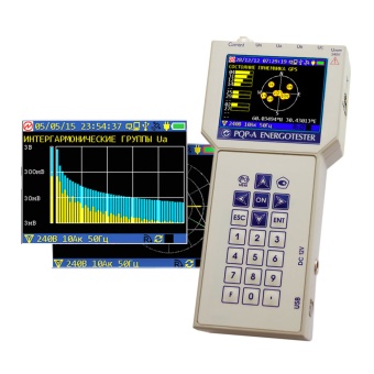 Энерготестер ПКЭ-А-А1 Базовый комплект - прибор для измерений показателей качества электрической энергии